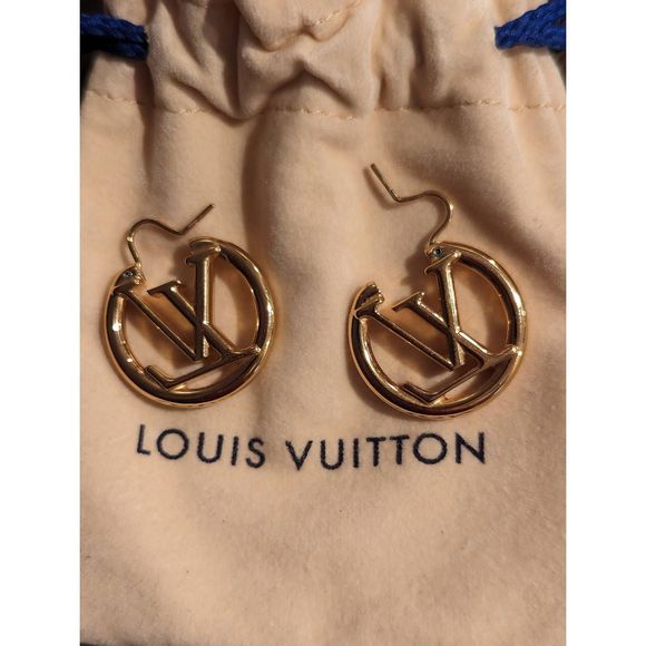 ***SOLD****Louis Vuitton Louise PM Earrings - Picture 3 of 10